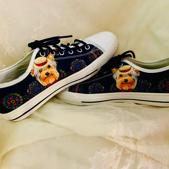 💖💖HOST PICK💖💖 Puppy Dog Tennis Shoes, Size 7, Worn Once! /S10 - Picture 3 of 7